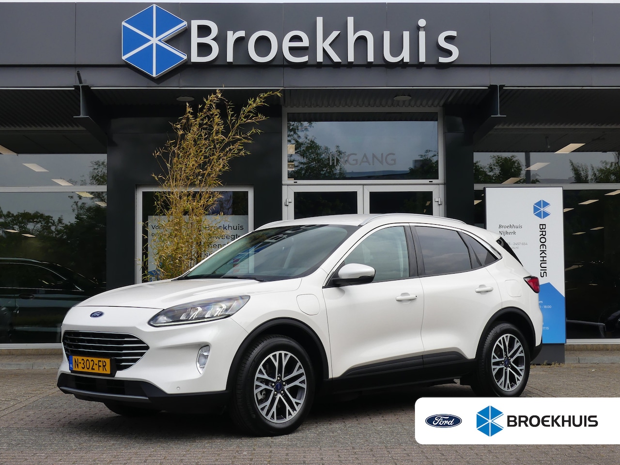 Ford Kuga - 2.5 PHEV Titanium | CAMERA | PARKEERSENSOREN V+A | NAVI | APPLE CARPLAY / ANDRIOD AUTO | K - AutoWereld.nl