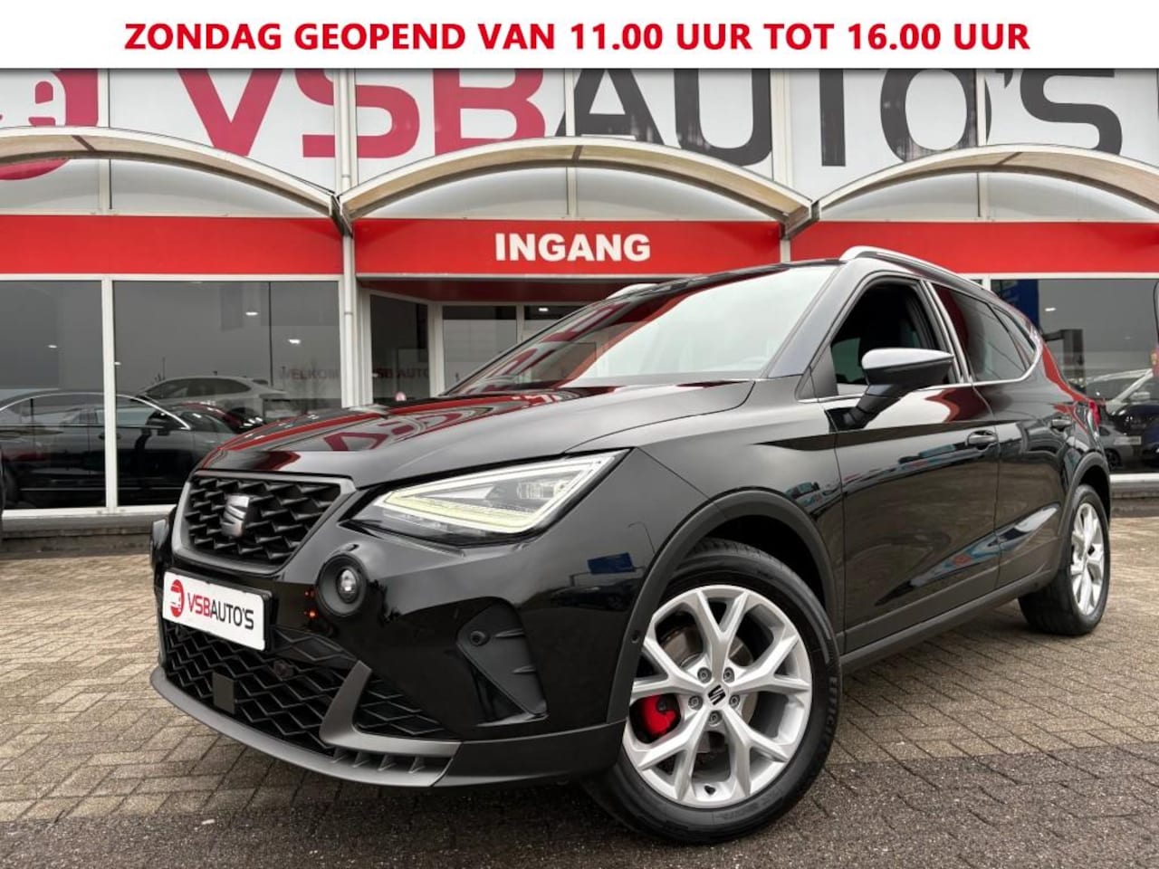 SEAT Arona - 1.5 TSI ACT. AUT. FR 150PK DIGITALE-SCHERM LED NAVI CAMERA CARPLAY AIRCO LMV PDC - AutoWereld.nl