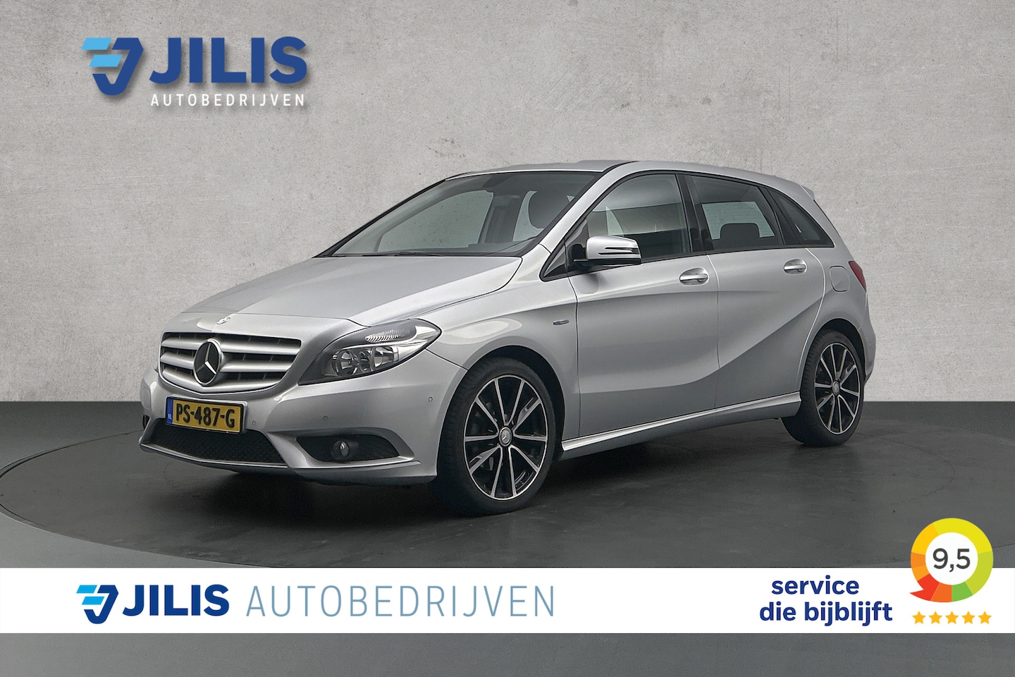 Mercedes-Benz B-klasse - 180 Ambition | Cruise control | Lichtmetalen velgen | Airco | Parkeersensoren - AutoWereld.nl
