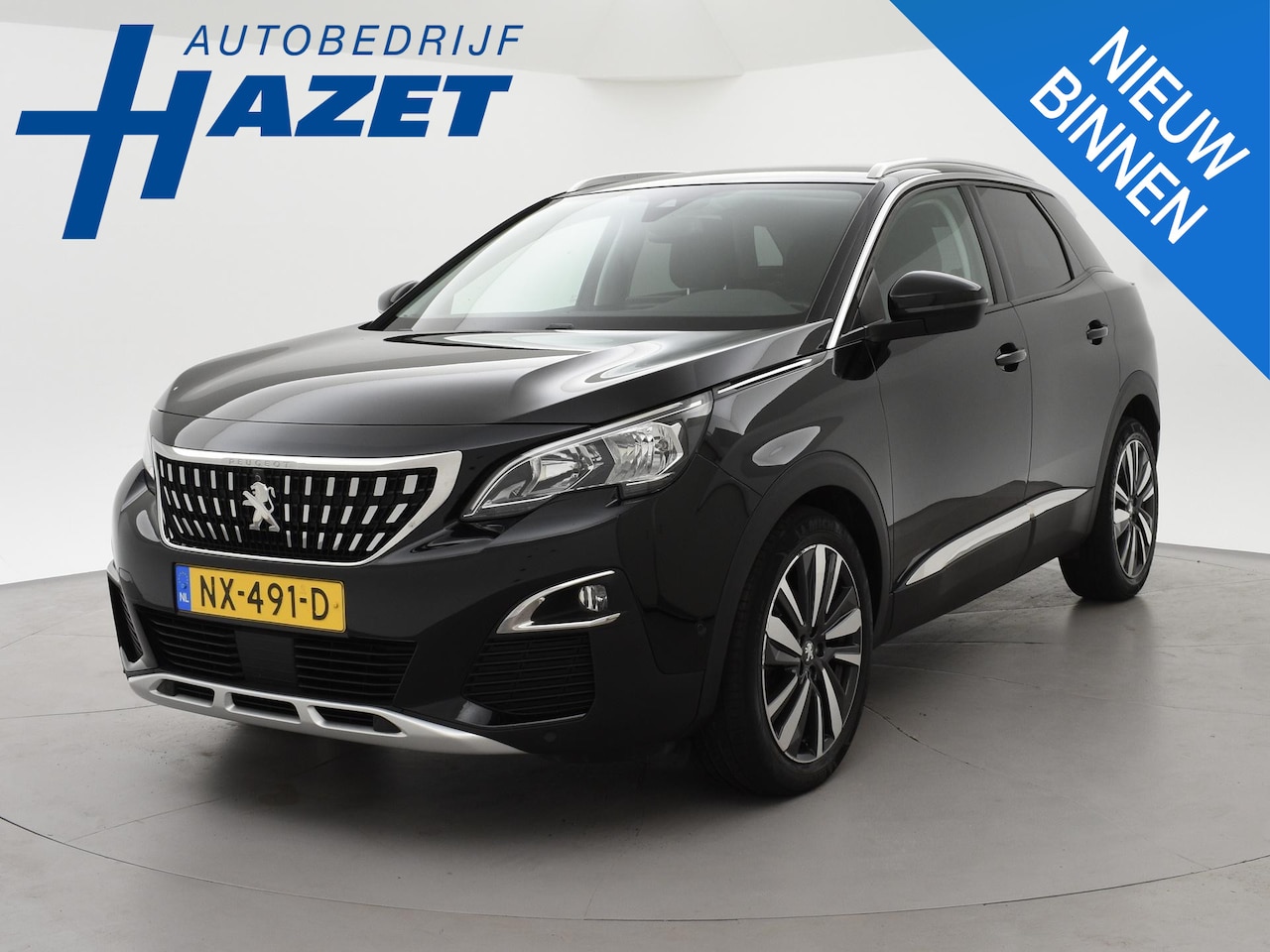 Peugeot 3008 - 1.2 PT BLUE LEASE PREMIUM + CARPLAY | CAMERA | FOCAL | SFEERVERL. | 19 INCH - AutoWereld.nl