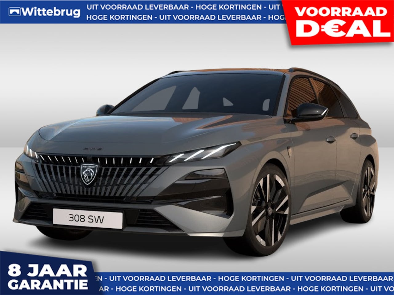 Peugeot 308 SW - 1.2 Hybrid 145 e-DCS6 GT DIRECT RIJDEN - PANORAMADAK - 8 JAAR GARANTIE - AutoWereld.nl