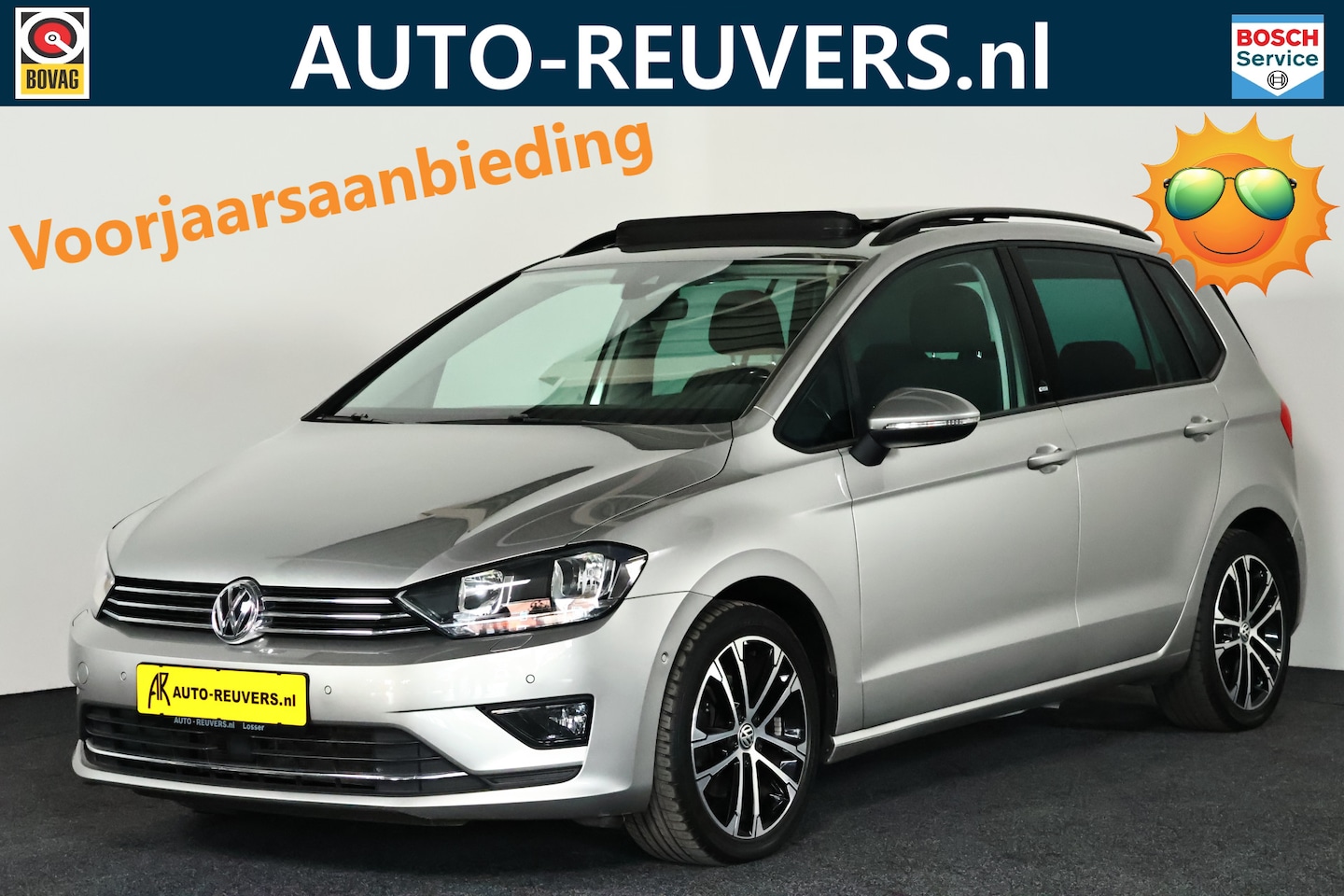 Volkswagen Golf Sportsvan - 1.4 TSI Sound / Opendak / ACC / DSG / CarPlay / Cam - AutoWereld.nl