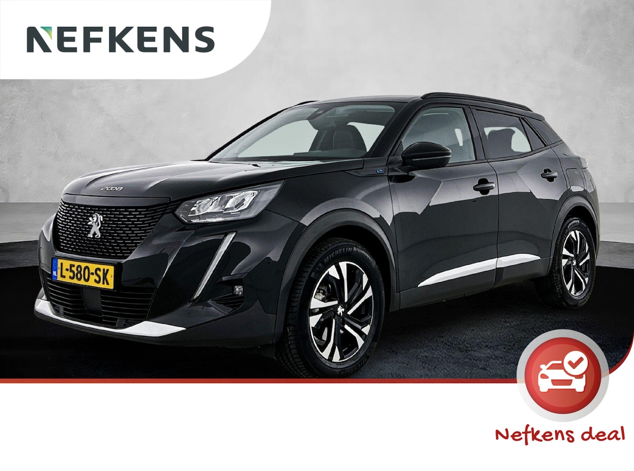 Peugeot e-2008 - EV Allure Pack 50 kWh 136pk Automaat | Navigatie | Adaptieve Cruise Control | LED | Climat - AutoWereld.nl