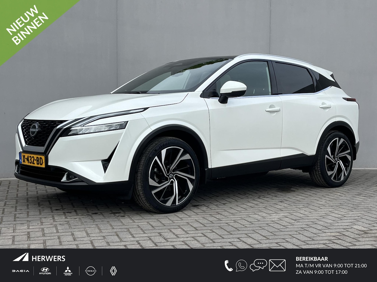 Nissan Qashqai - 1.3 MHEV Xtronic Tekna Plus / Origineel NL / Panorama Dak / Apple Carplay&Android Auto / S - AutoWereld.nl