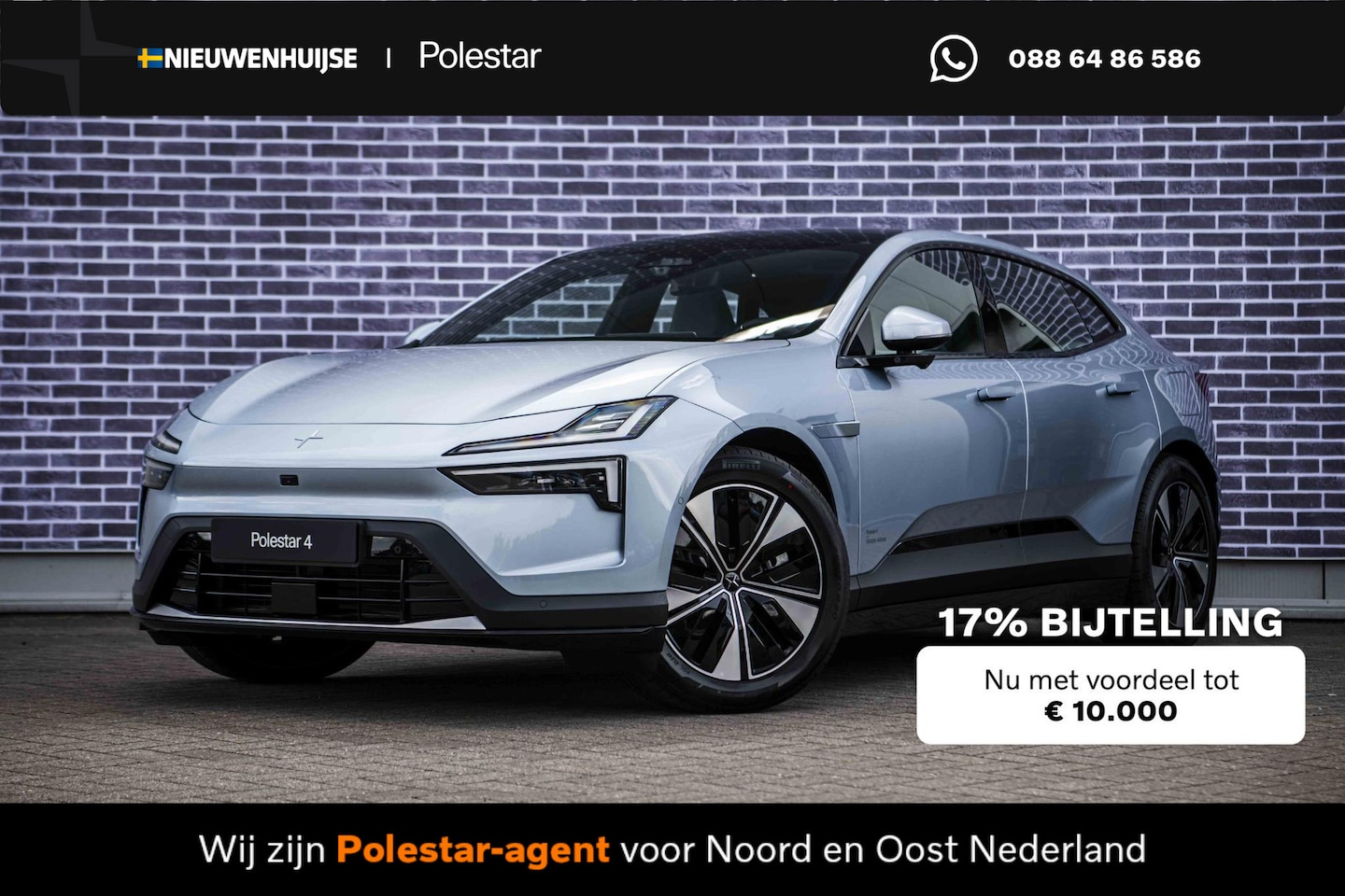 Polestar 4 - Long Range Single motor Prime 100 kWh | Adaptive cruise control + Pilot assist | Lane chan - AutoWereld.nl