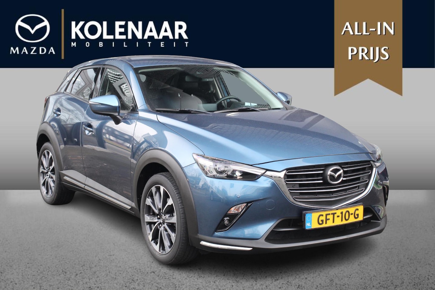 Mazda CX-3 - GT-M 2.0 Sky-G 120pk /Navi/Adaptive cruise/HUD/Airco/Keyless/PDC V+A - AutoWereld.nl