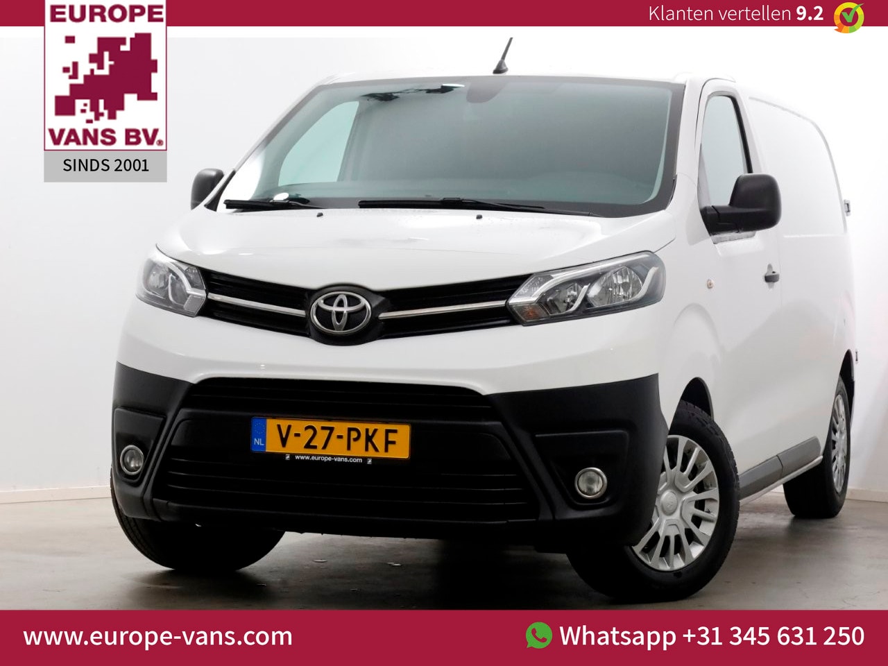 Toyota ProAce Worker - 1.5 D-4D 120pk M Business Airco/Navi 12-2021 - AutoWereld.nl