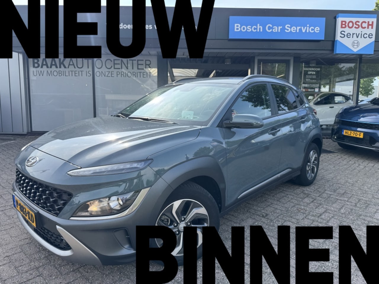 Hyundai Kona - 1.6 GDI HEV Fashion | HUD | Krell | Trekhaak - AutoWereld.nl