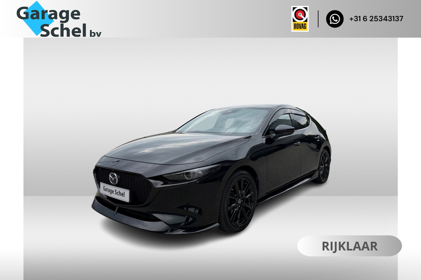 Mazda 3 - 2.0 e-SkyActiv-X M Hybrid 180 Luxury - ACC - Navi - Stoel-stuurverwarming - Leder - Camera - AutoWereld.nl