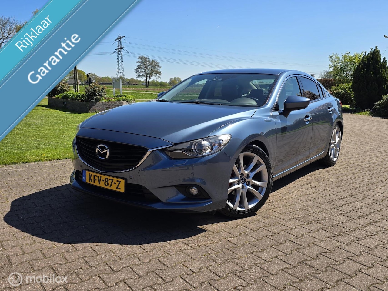 Mazda 6 Sport - 2.0 HP Sports Line/LEER/NAVI/19 INCH/XENON - AutoWereld.nl