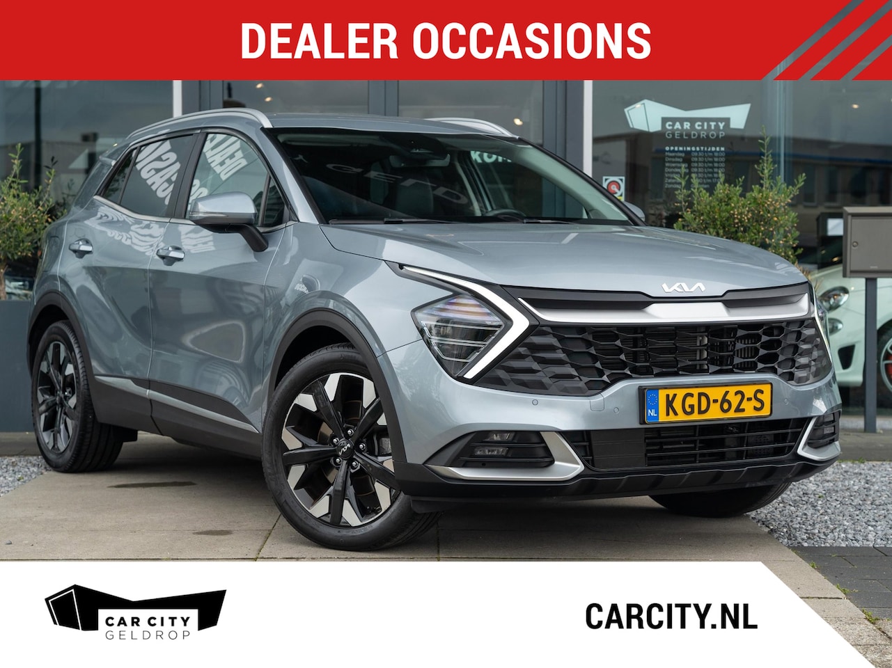 Kia Sportage - 1.6 T-GDi Plug-in Hybrid AWD DynamicPlusLine / Trekhaak / Keyless / ACC / Carplay - AutoWereld.nl