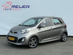 Kia Picanto - 1.0 CVVT ISG Design Edition LED | Sportvelgen | LEER | Parkeersensoren | 5 Deurs | Airco |