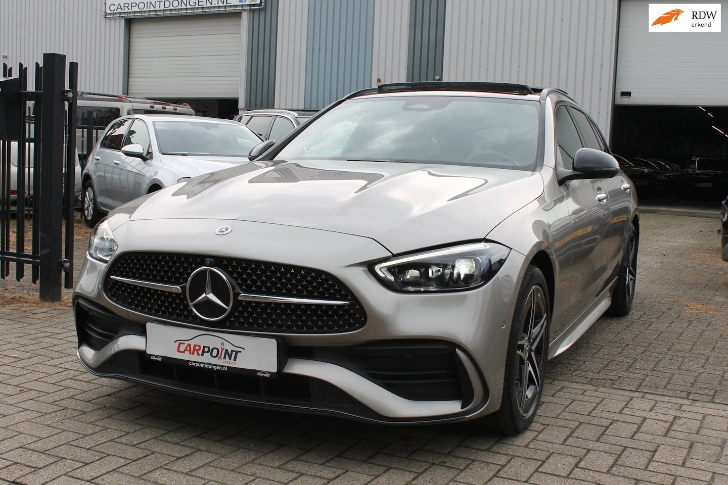 Mercedes-Benz C-klasse Estate - 300 e AMG Memory Pano 360 ACC Laser Trekhaak - AutoWereld.nl