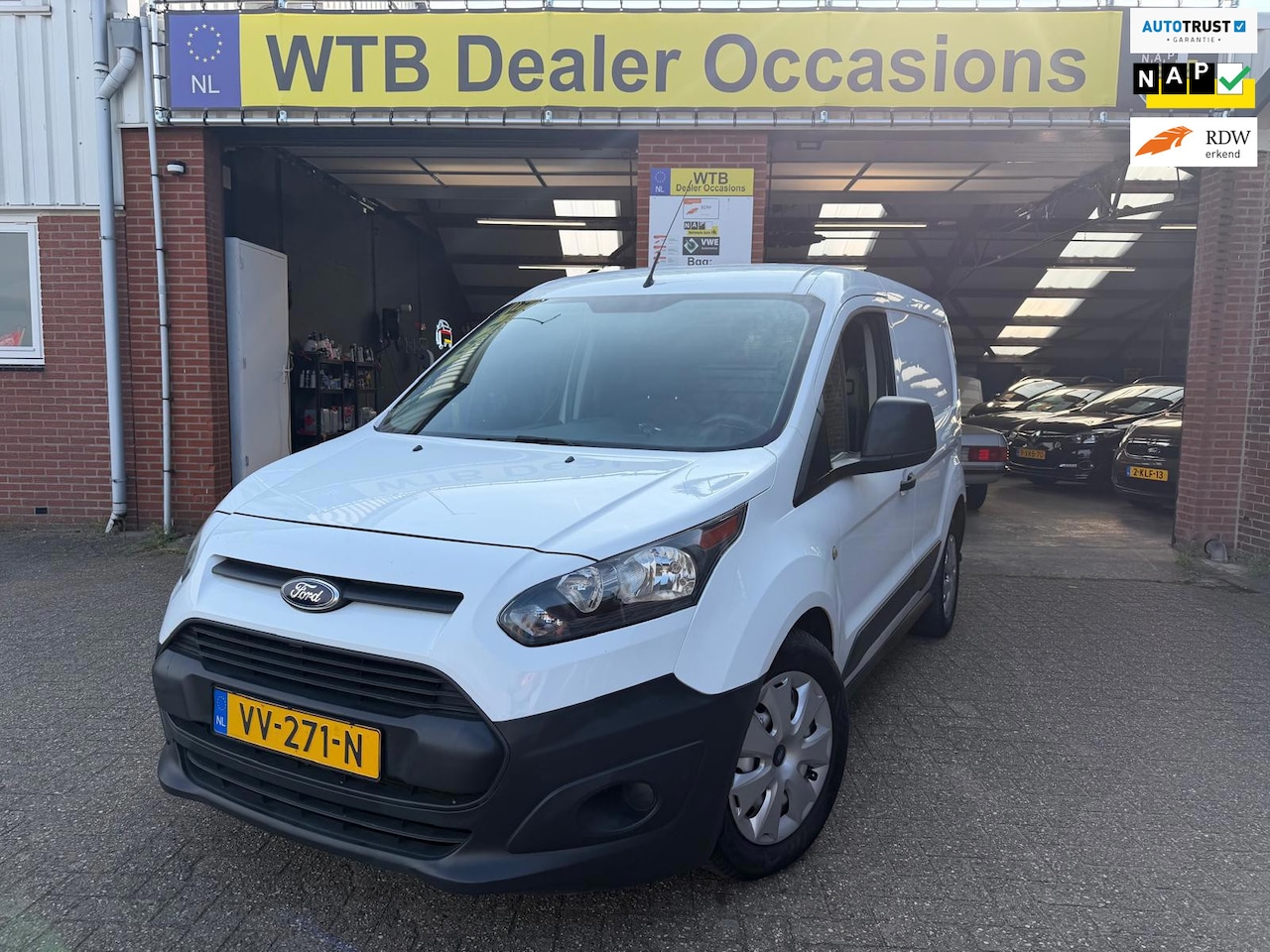 Ford Transit Connect - 1.5 TDCI L1 Ambiente 1.5 TDCI L1 Ambiente, 1e Eig., Dealer Onderh., Airco, Trekhaak, Euro 6 - AutoWereld.nl