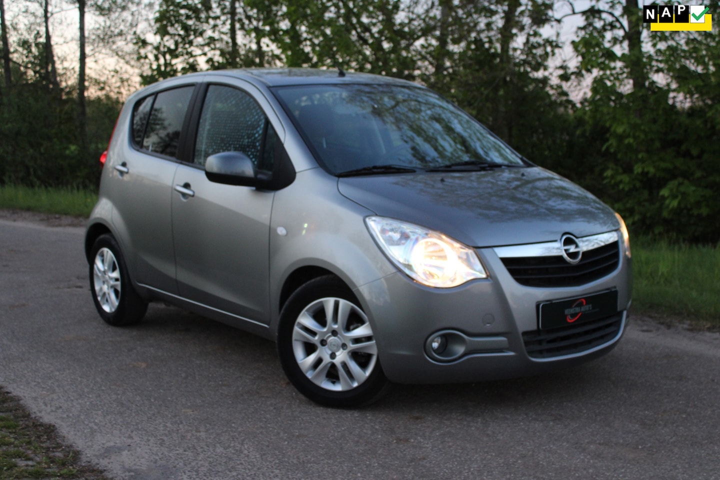 Opel Agila - 1.2 Edition Automaat! 25DKM NAP! - AutoWereld.nl