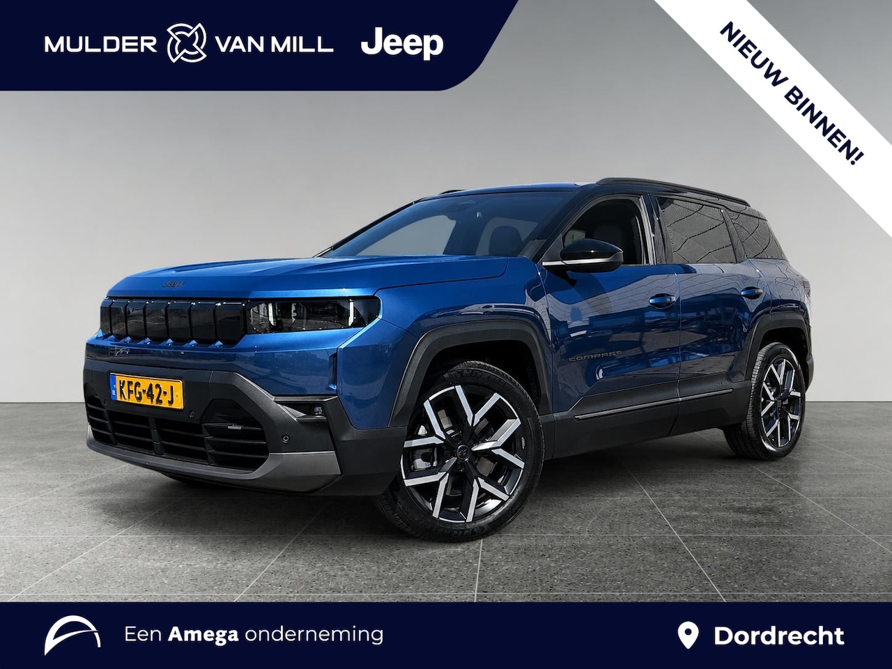 Jeep Compass - First Edition EV 74kWh 210pk | CAMERA | STOELVERW. | APPLE CARPLAY / ANDROID AUTO | ADAPTI - AutoWereld.nl