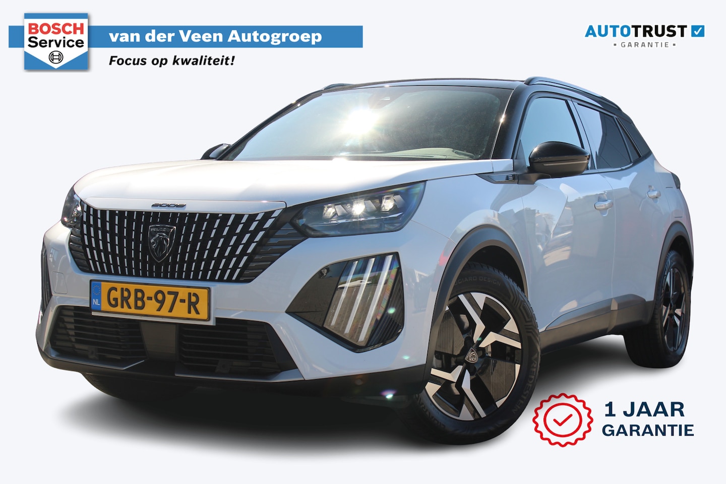 Peugeot e-2008 - EV GT 54 kWh | Incl. 12 maanden garantie | SOH 97% | Warmtepomp | Achteruitrijcamera | Par - AutoWereld.nl