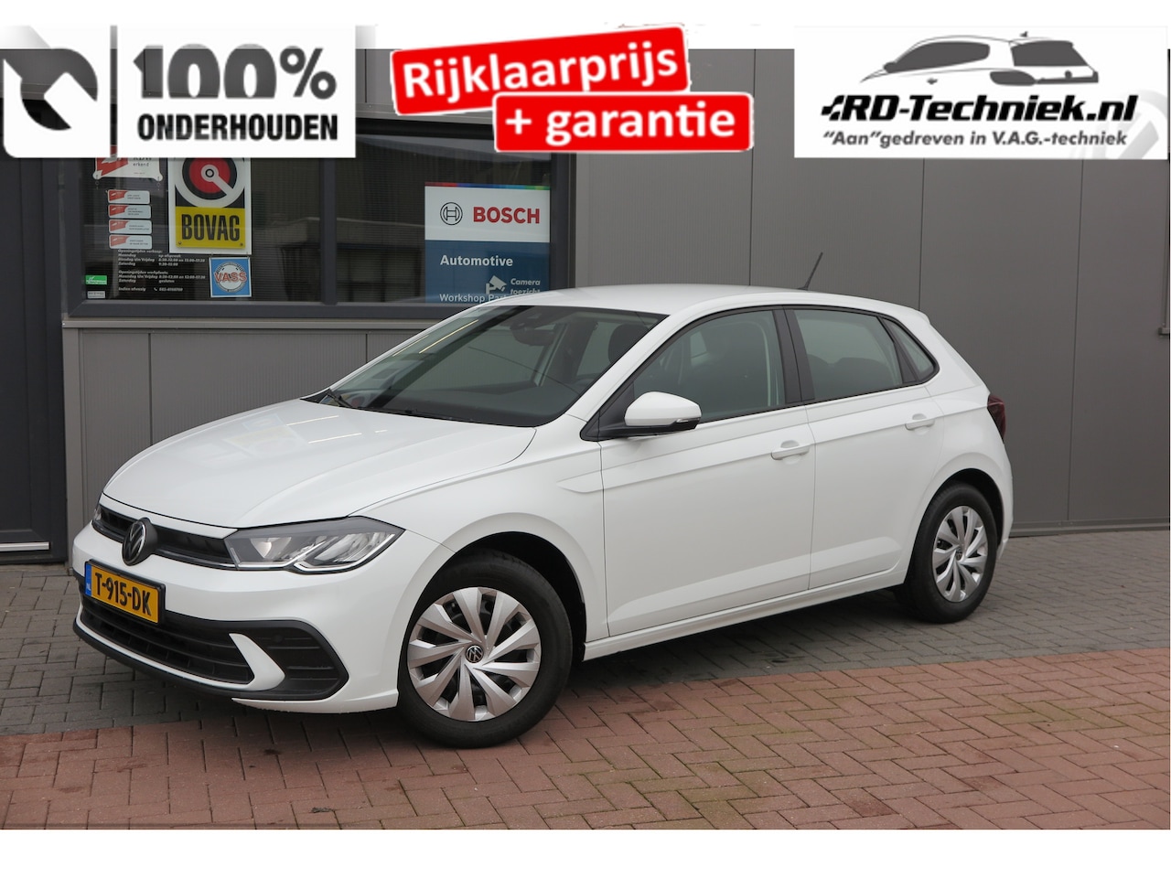 Volkswagen Polo - 1.0 TSI 95pk Polo Airco , App connect, Navi via app, Smartphone integratie, DAB+ radio, St - AutoWereld.nl