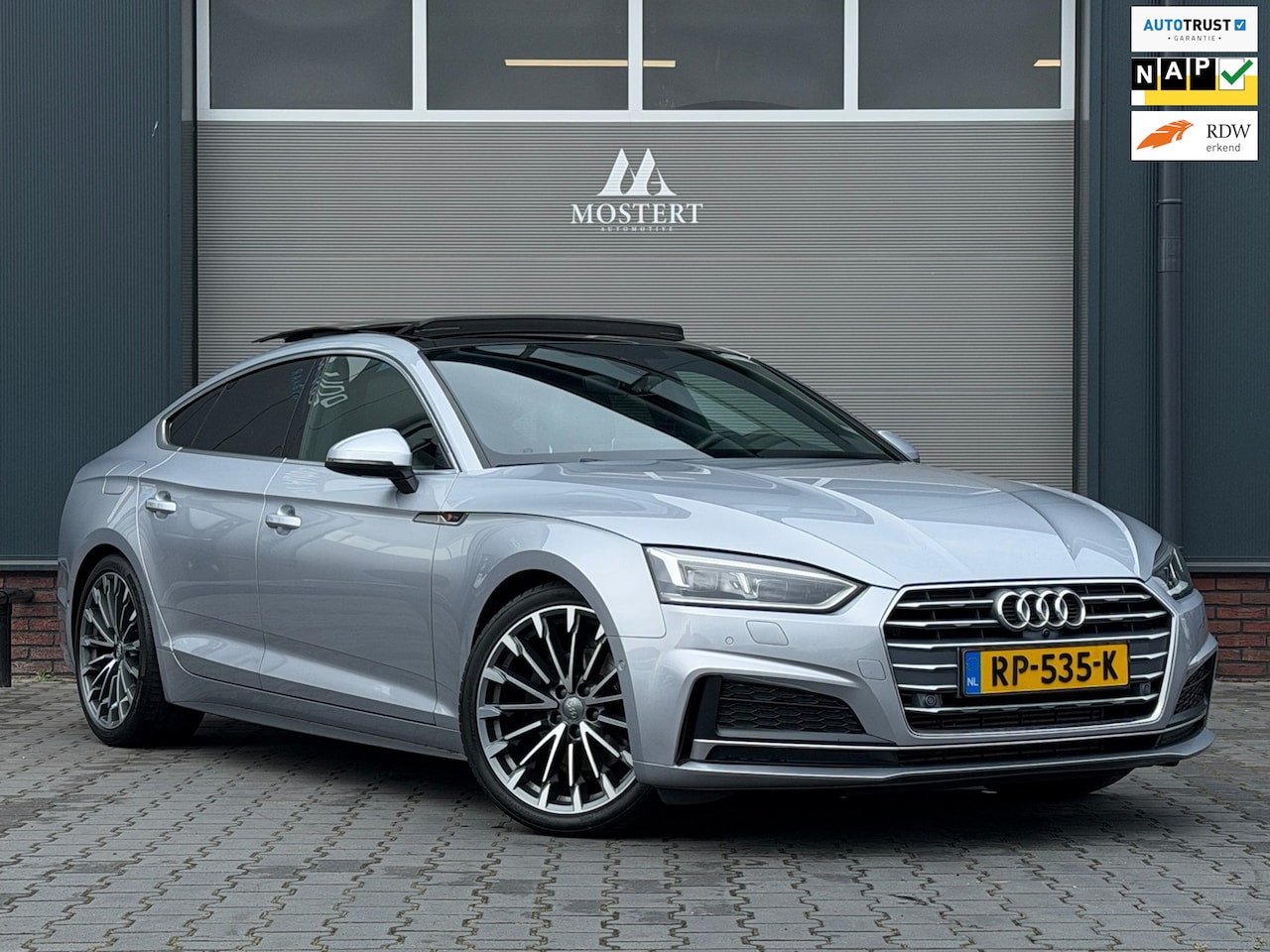 Audi A5 Sportback - 2.0 TFSI/190pk MHEV Sport S-line Edition|NAP|Pano|B&O|Trekhaak|2x S line|Camera|Virtual co - AutoWereld.nl