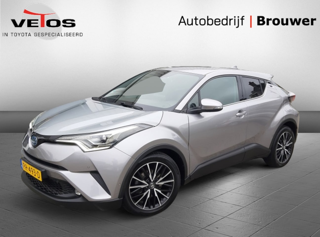 Toyota C-HR - 1.8 Hybrid Premium Camera/Navigatie/Cuise-control/Sensoren/BSM - AutoWereld.nl
