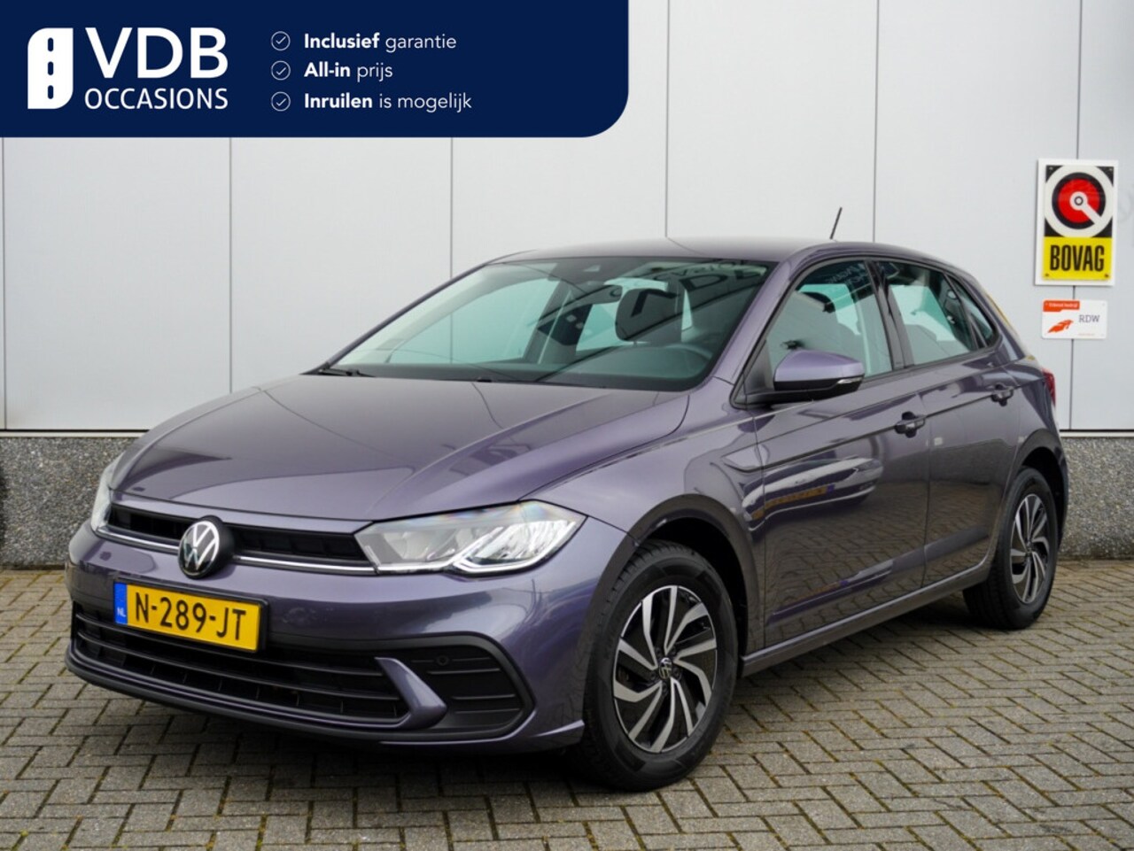 Volkswagen Polo - 1.0 TSI Life Park. sensoren | CarPlay | ACC | NAP | LM Velgen - AutoWereld.nl