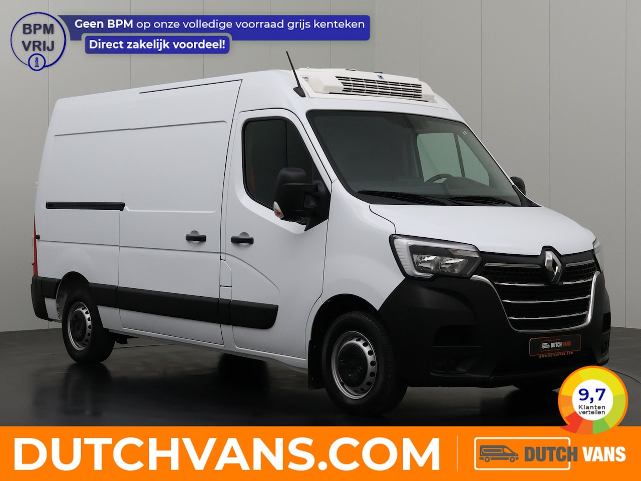 Renault Master - 2.3DCI 135PK L2H2 Koelauto 12/220V | Multimedia | Airco | Cruise | Camera - AutoWereld.nl