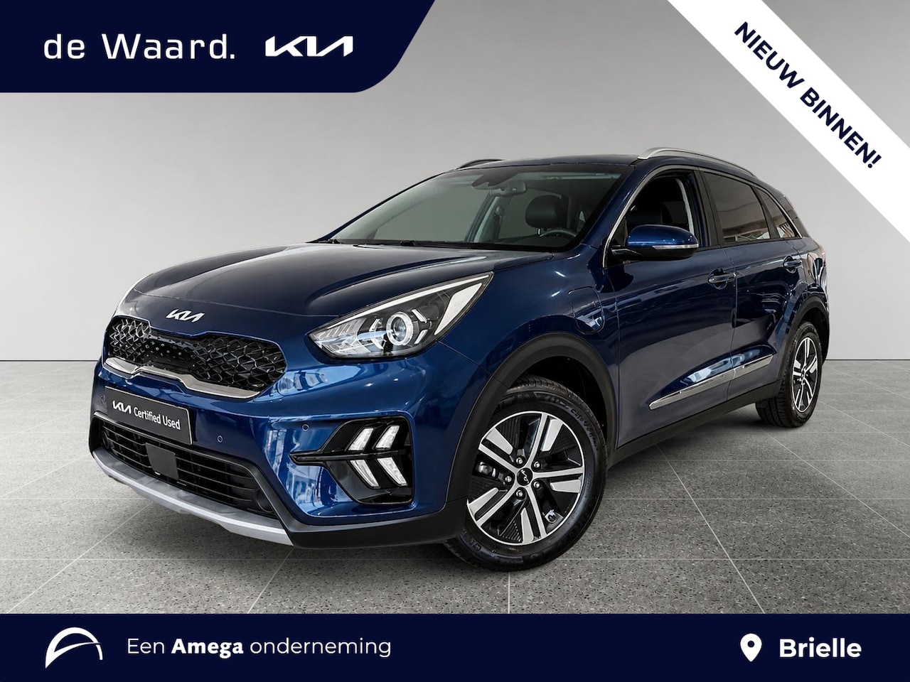 Kia Niro - DynamicLine 1.6 GDi PHEV 140pk | LAGE KM-STAND! | NAVI | CAMERA | KEYLESS | FULL LED | ISO - AutoWereld.nl