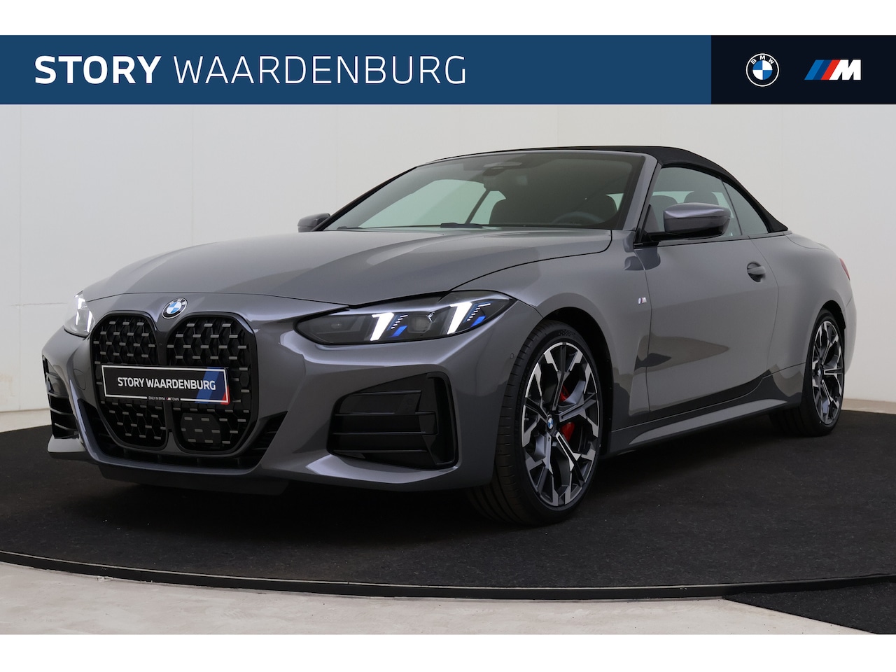 BMW 4-serie Cabrio - 420i M Sport Automaat / Trekhaak / Air Collar / Adaptieve LED / M Adaptief onderstel / Com - AutoWereld.nl