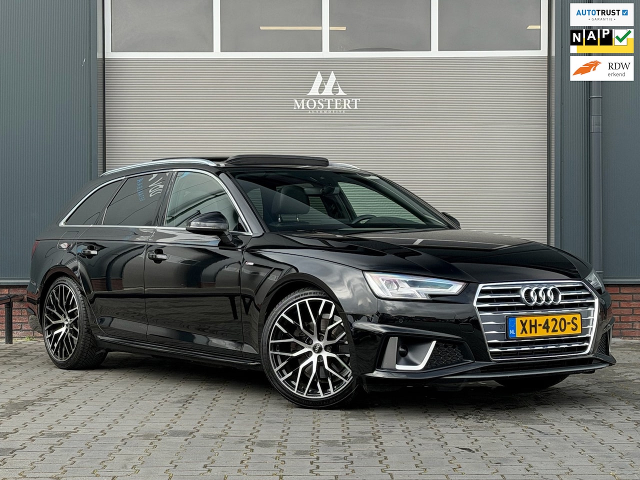 Audi A4 Avant - 35 TFSI/150pk Sport S line edition|2019|NAP|Pano|Trekhaak|Adaptive|2x S-line|Elekt koffer| - AutoWereld.nl