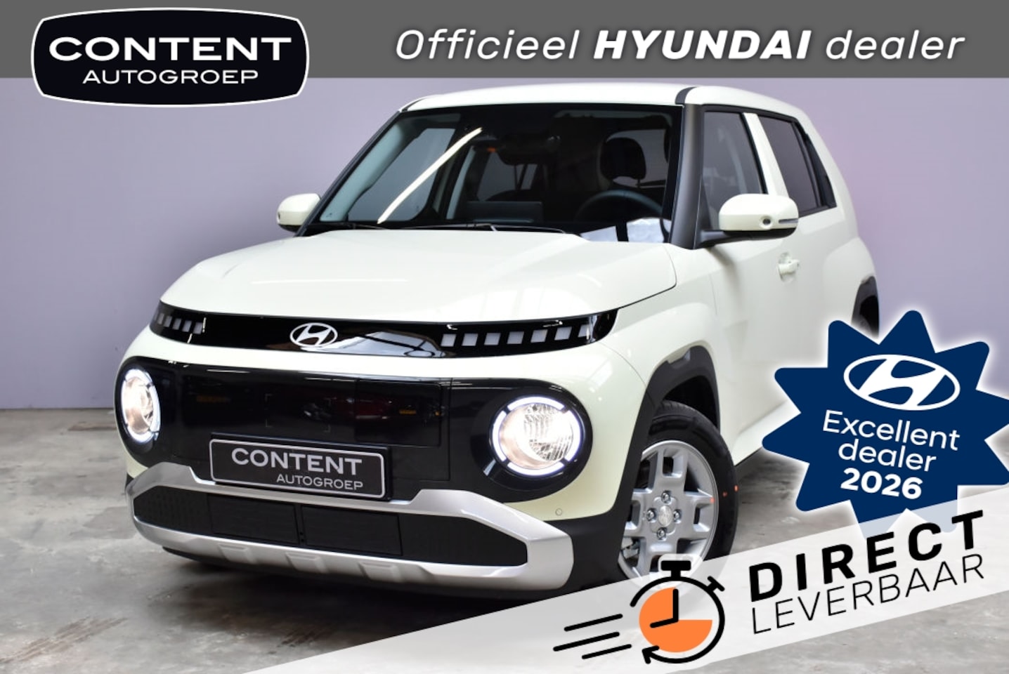 Hyundai Inster - 49 kWh Pulse Winter MY26 I Snel Leverbaar - AutoWereld.nl