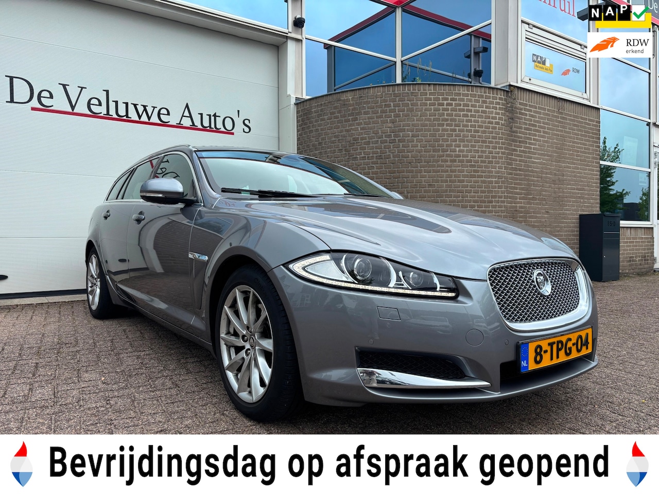 Jaguar XF Sportbrake - 2.2D Business Edition|Camera|Leder|Navi - AutoWereld.nl
