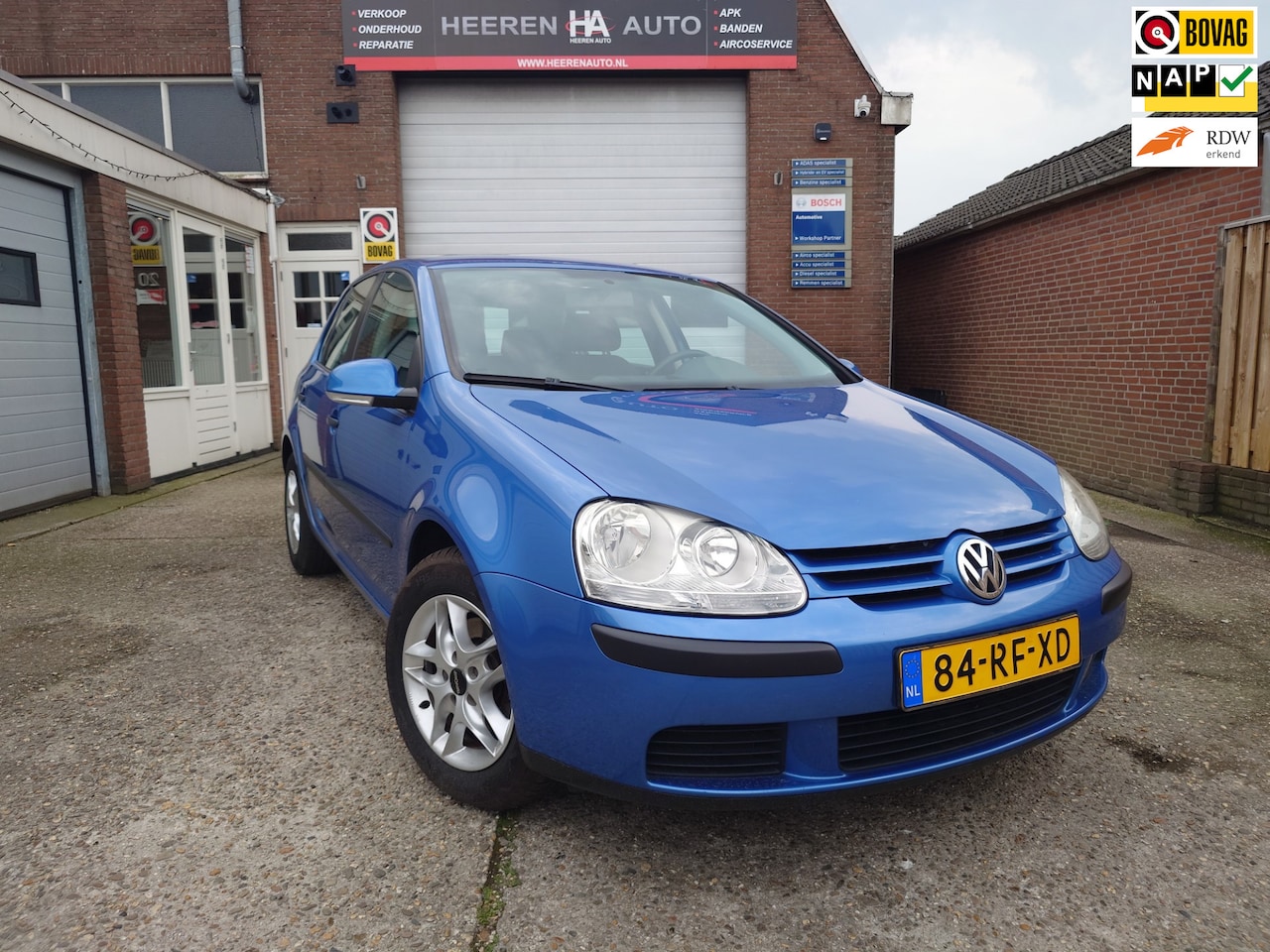 Volkswagen Golf - 1.6 FSI Turijn 1.6 FSI Turijn, 1e Eigenaar!, Airco, 5 deurs, Cruise control - AutoWereld.nl