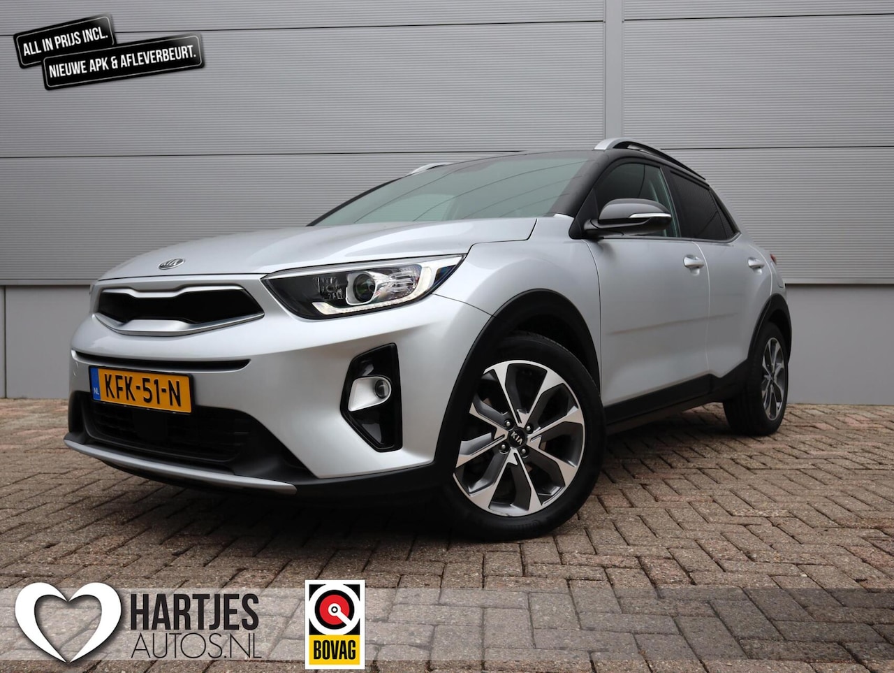 Kia Stonic - 1.4 MPi 100pk (Vol-Opties!) 1e eigenaar Two-Tone - AutoWereld.nl