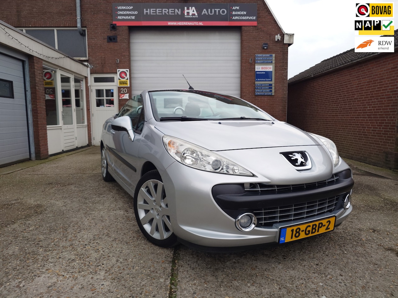 Peugeot 207 CC - 1.6-16V T Sport, Dealer onderhouden, Airco, Cruise control - AutoWereld.nl