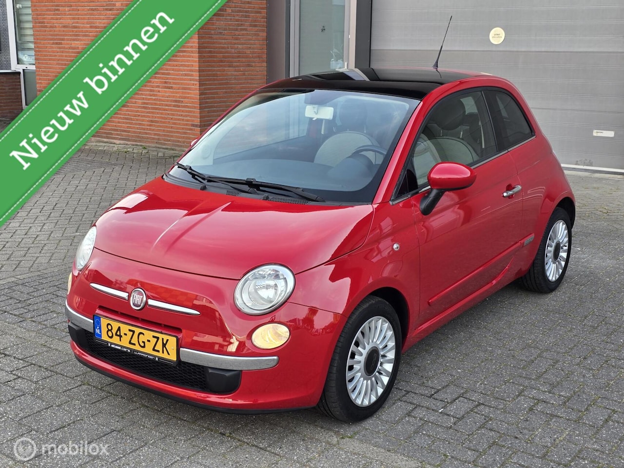 Fiat 500 - 1.2 Lounge✅️Airco✅️Apk✅️Lage_km✅️ - AutoWereld.nl