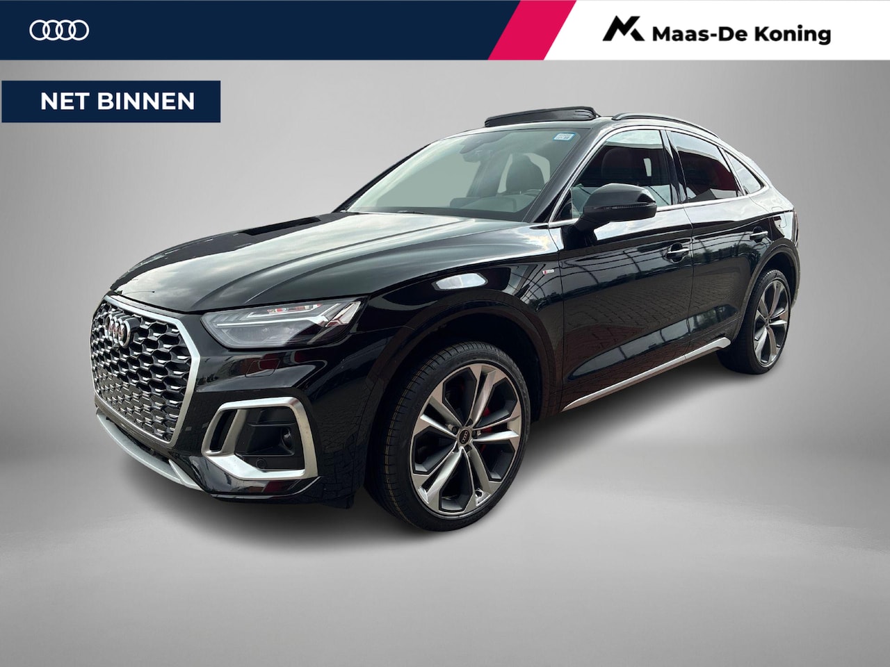 Audi Q5 Sportback - 50 TFSIe 299pk S-tronic S edition · Camera · Panoramadak · Apple/Android Car Play · Naviga - AutoWereld.nl