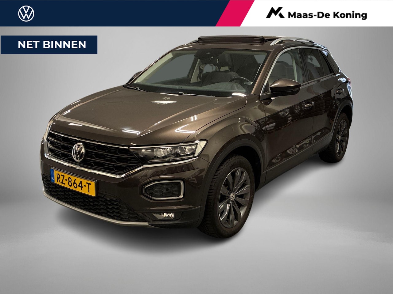 Volkswagen T-Roc - 1.0 TSI 115pk Style · Panoramadak · Camera · Apple/Android Car Play · Trekhaak · ACC · Ala - AutoWereld.nl