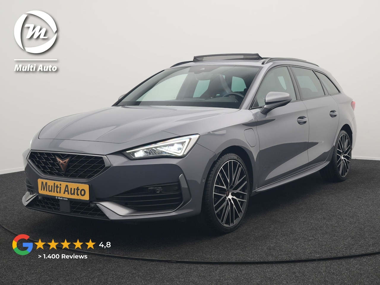 CUPRA Leon Sportstourer - 1.4 e-Hybrid VZ Copper Edition PHEV 245pk Dealer O.H PHEV | Panodak | Adaptive Cruise | Sp - AutoWereld.nl