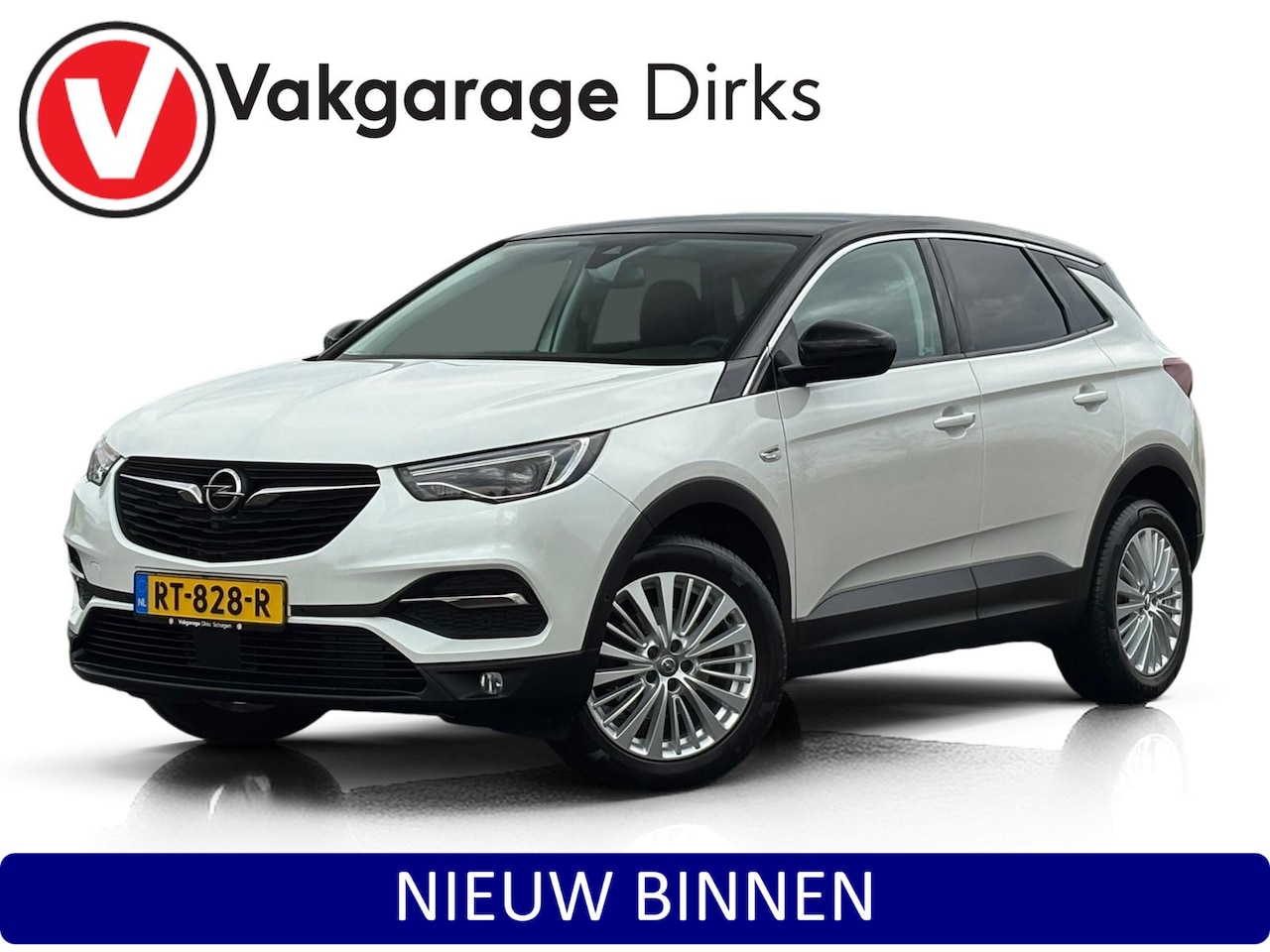 Opel Grandland X - 1.2 Turbo 130 PK Aut Ultimate ✅ Leder ✅ 360Cam ✅ LED - AutoWereld.nl