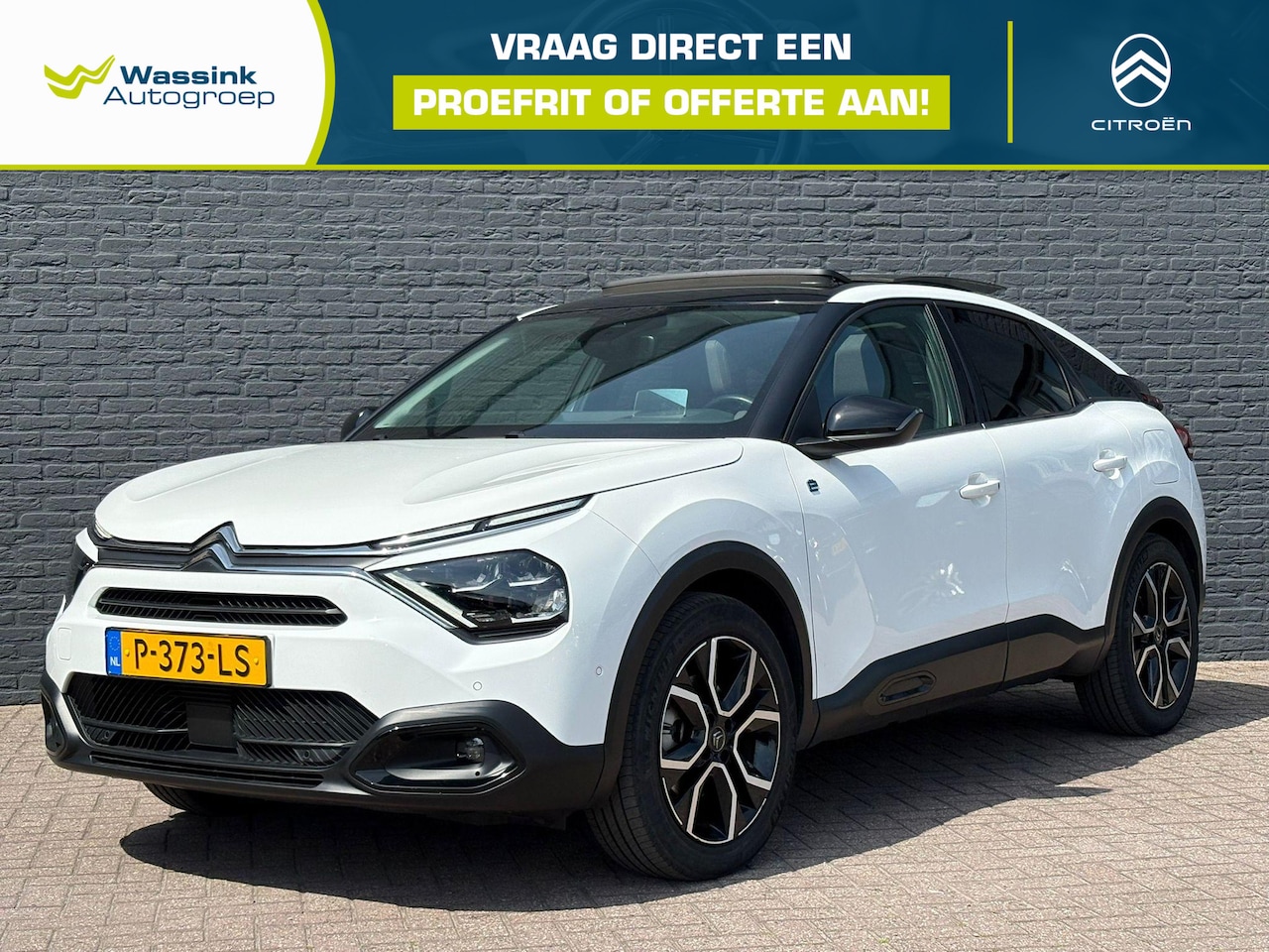 Citroën Ë-C4 - Shine 50 kWh 1e Eigenaar | Schuif- Kanteldak | Adaptive Cruise Control | Climate Control | - AutoWereld.nl