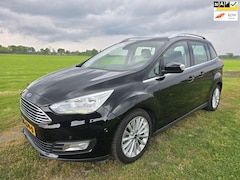 Ford Grand C-Max - 1.0 Titanium|1ste eigenaar|Dealer onderhouden|NL-auto|Bluetooth|Navigatie|