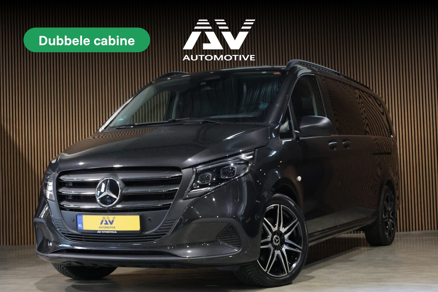 Mercedes-Benz Vito - 119 CDI DC L3 XL | AMG | L+R Schuifdeur | Dubbel cabine | Navigatie | CarPlay | Camera | L - AutoWereld.nl