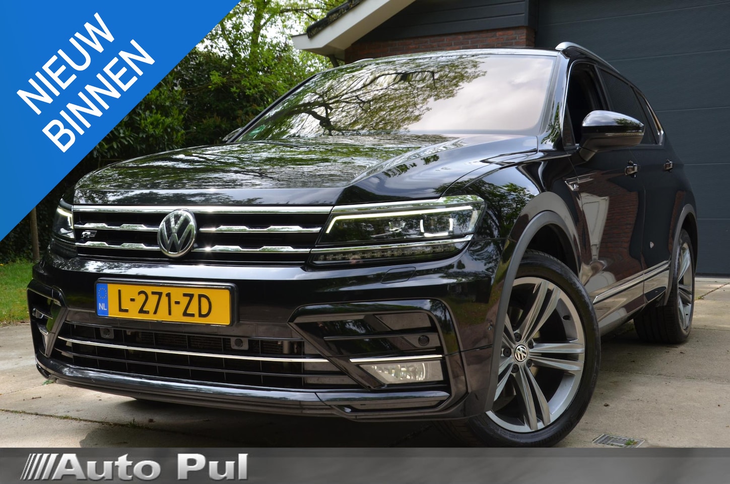 Volkswagen Tiguan Allspace - 1.5 TSI Highline Business R 7 Persoons. Automaat/Navi/Pdc/Ecc/Led/Virtual dashboard/Achter - AutoWereld.nl