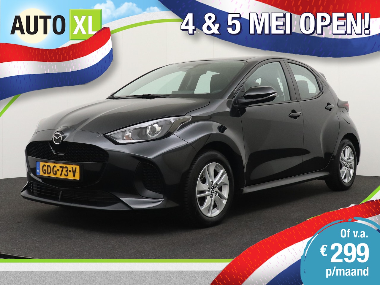 Toyota Yaris - Mazda 2 1.5 Hybride Aut. Centre-line Stoelverw. Climate Camera Adap.Cruise - AutoWereld.nl