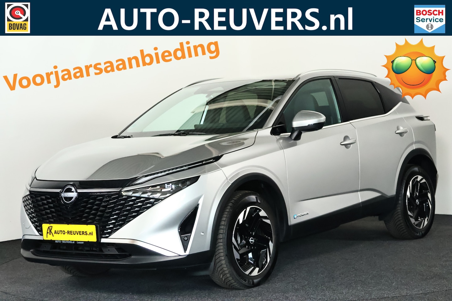 Nissan Qashqai - 1.5 e-Power N-Connecta / LED / ACC / HUD / Maps / CarPlay - AutoWereld.nl