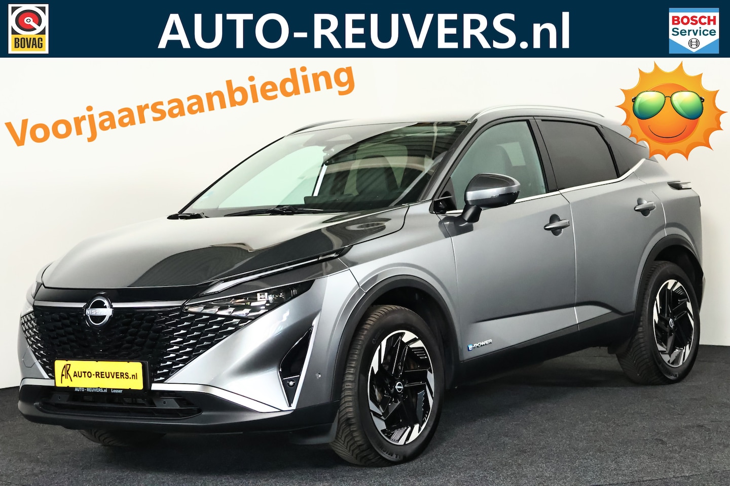 Nissan Qashqai - 1.5 e-Power N-Connecta / LED / HUD / ACC / CarPlay / Cam - AutoWereld.nl