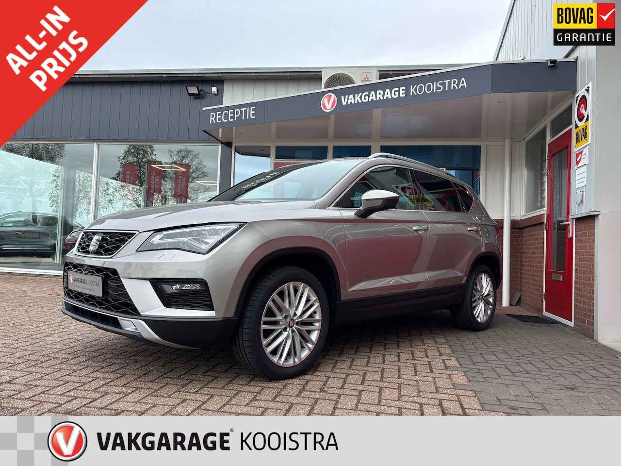 SEAT Ateca - 1.4 EcoTSI Xcellence AUTOMAAT Panoramadak/cruise controle - AutoWereld.nl