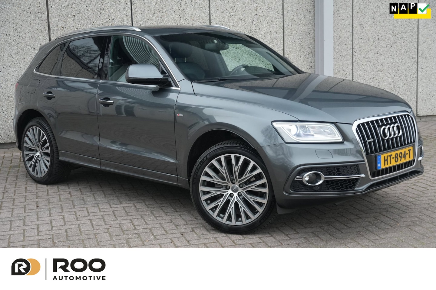 Audi Q5 - 2.0 TFSI quattro Sport Edition 2xS line Org NL-Uitzonderlijk nette staat,Panoramadak-Trekh - AutoWereld.nl