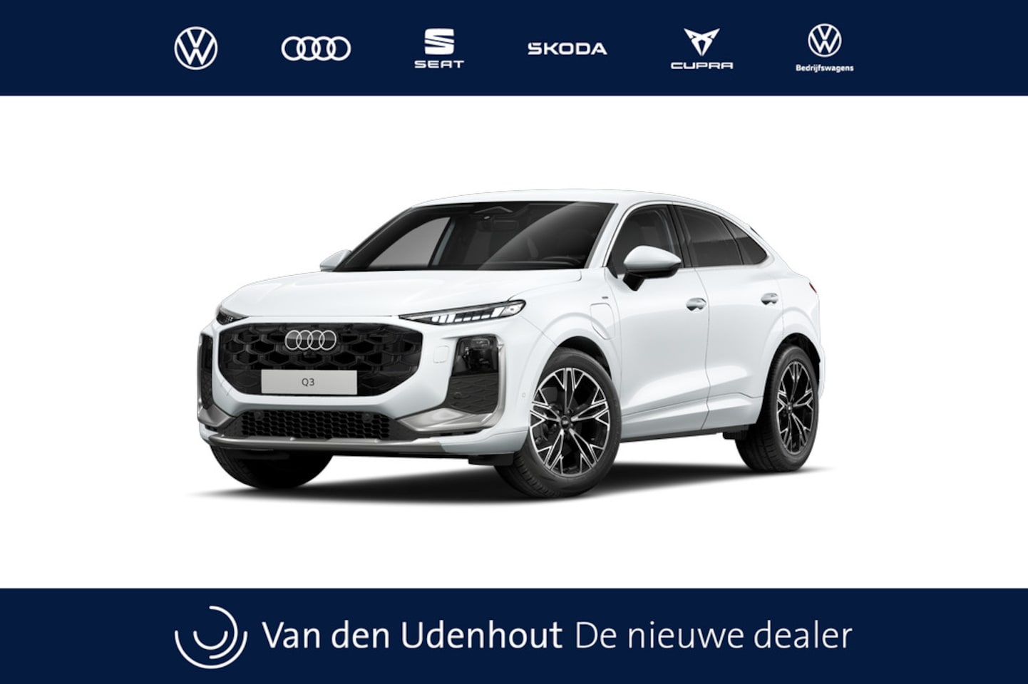 Audi Q3 Sportback - e-hybrid 272 S tronic S edition Automaat | Ledkoplampen, ledachterlichten, dynamische knip - AutoWereld.nl