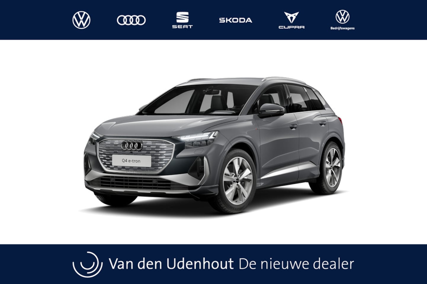 Audi Q4 e-tron - Q4 45 e-tron 286 1AT S edition Competition | Achterklep, automatisch bedienbaar | Achterui - AutoWereld.nl